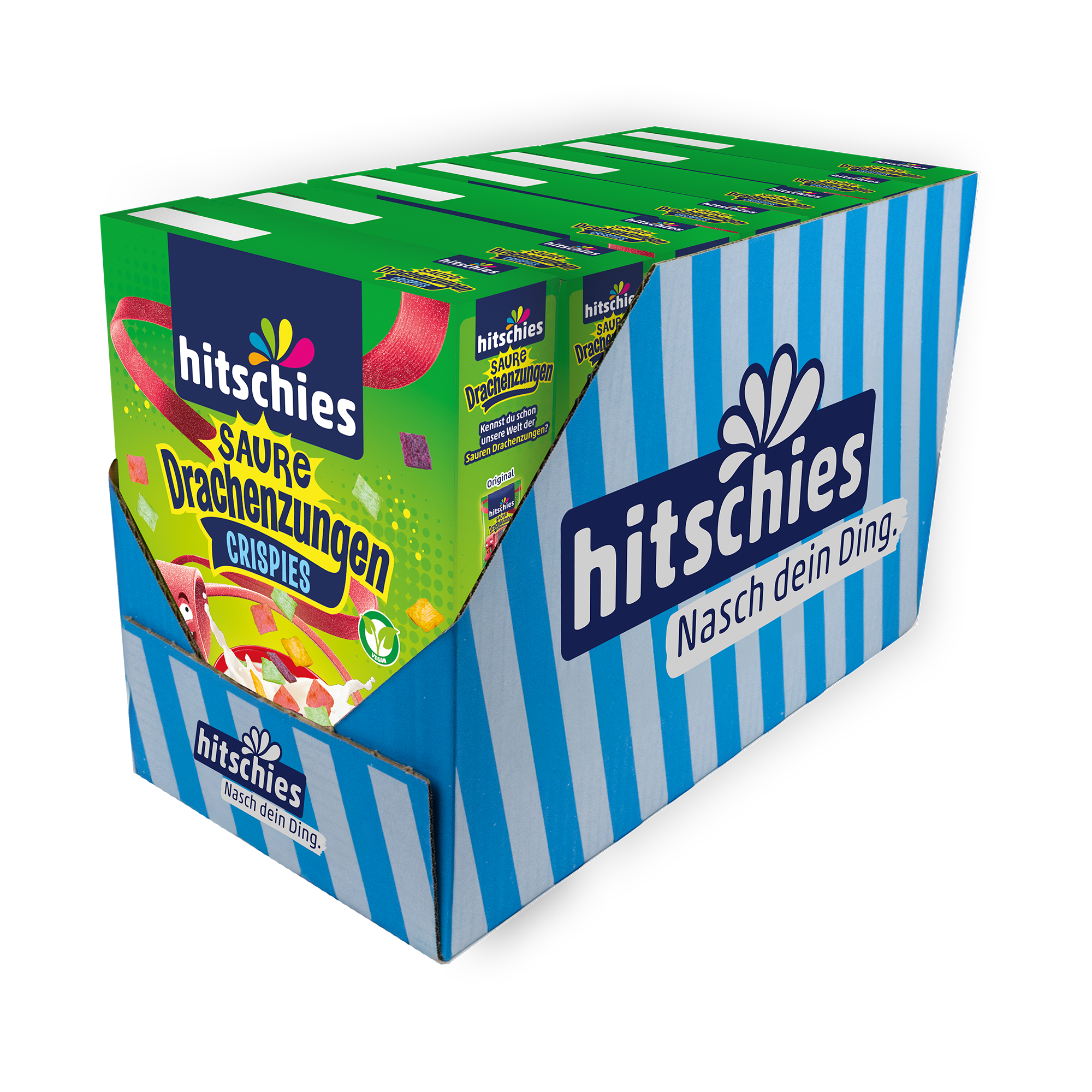 Hitschies Saure Drachenzungen Crispies