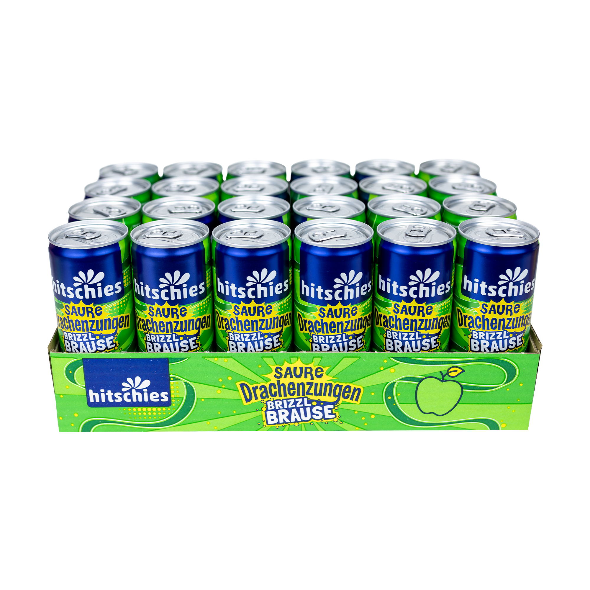 Saure Drachenzungen brizzl Brause Apfel 0,25l