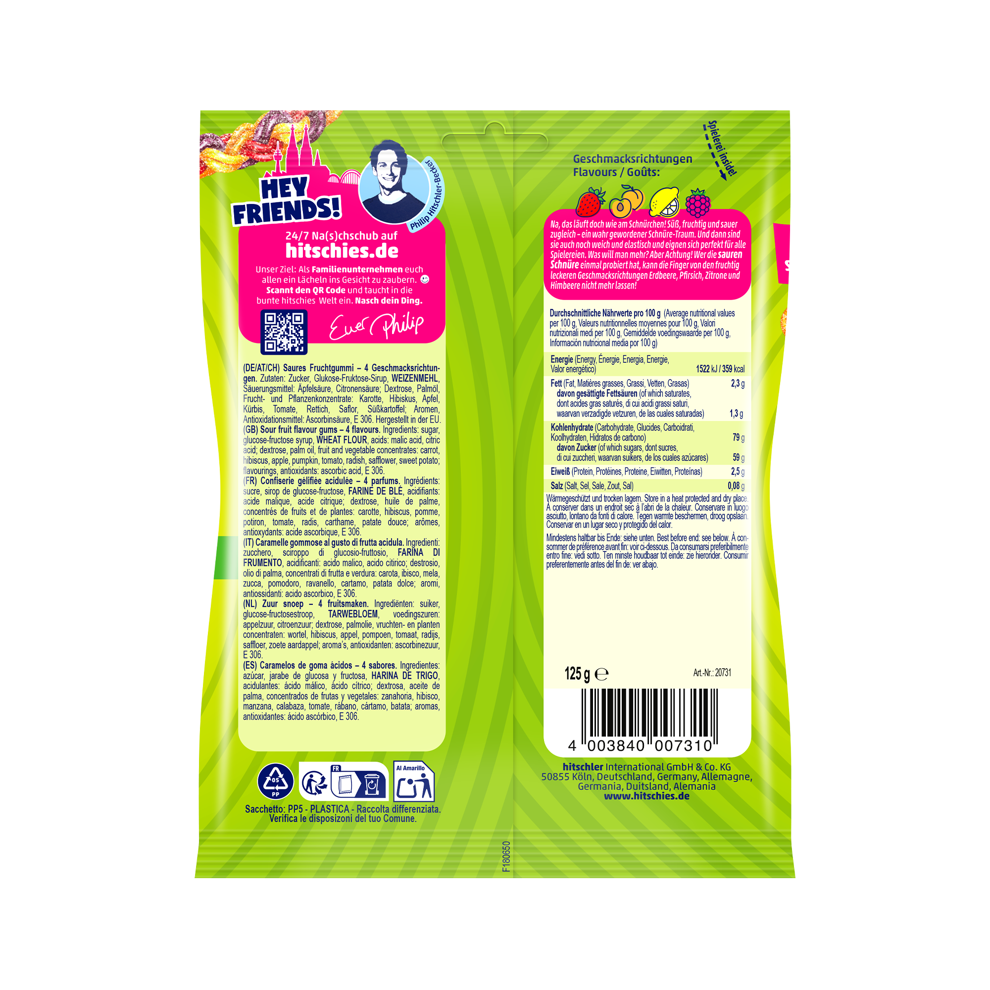 Sour Colourful Laces 