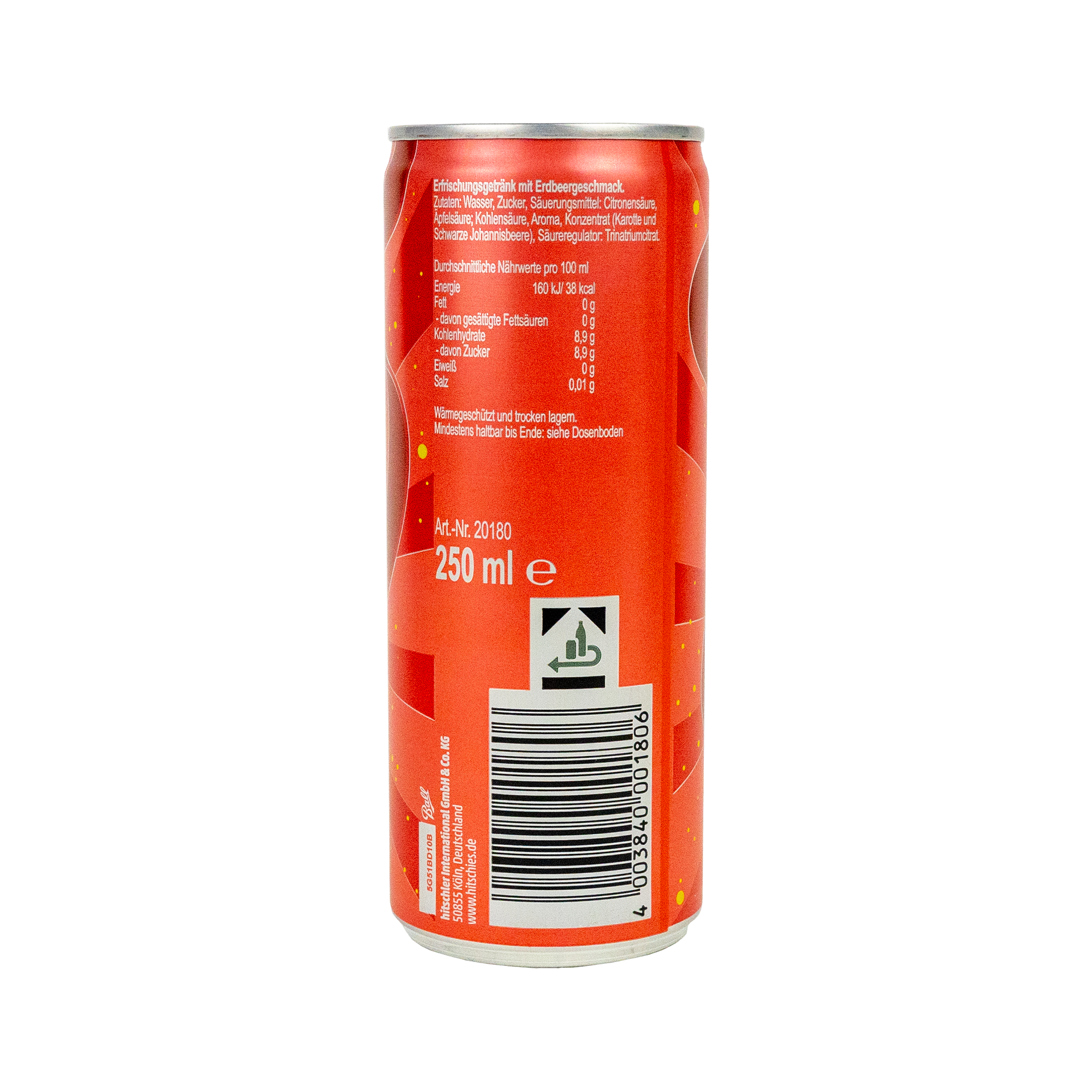 Saure Drachenzungen brizzl Brause Erdbeere 0,25l
