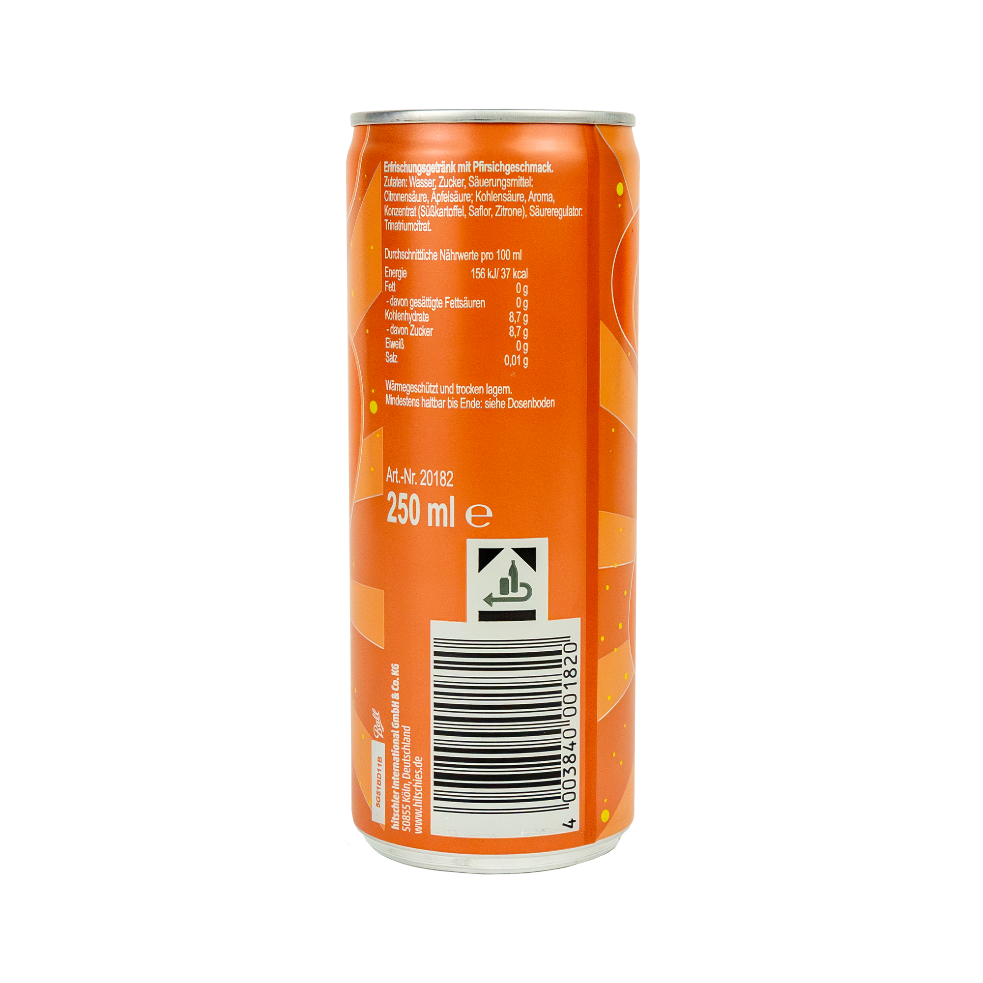 Saure Drachenzungen brizzl Brause Pfirsich 0,25l