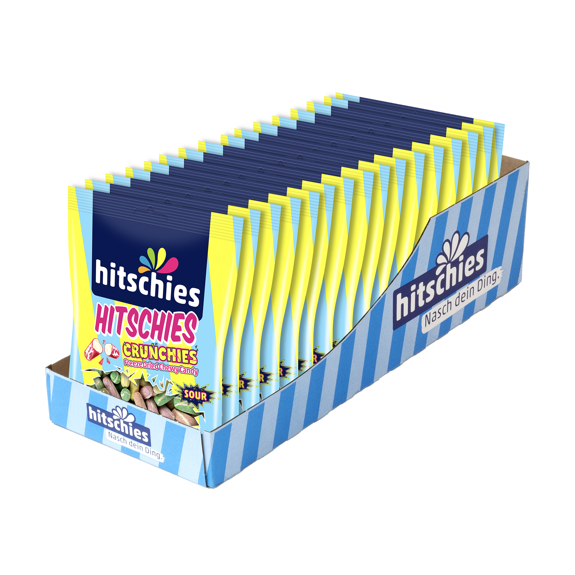 Hitschies Crunchies Sour Mix  